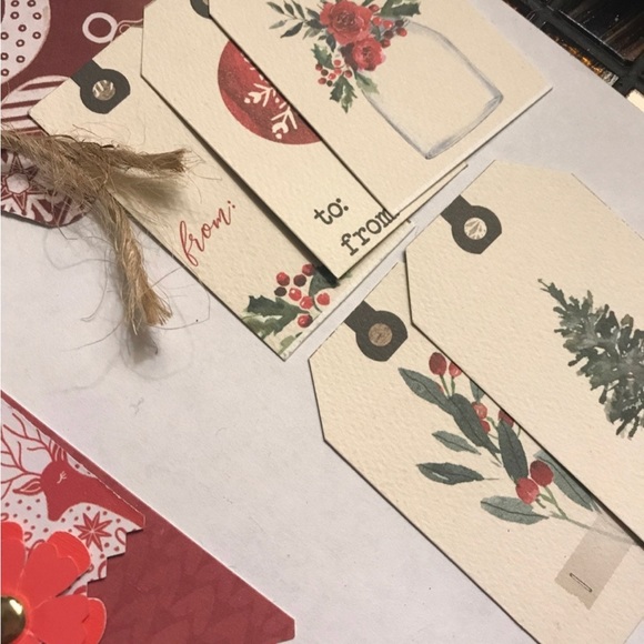 Christmas Gift Tags 40 PC Lot Cards - Picture 7 of 12